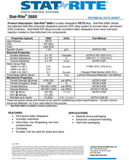 STAT-RITE S680